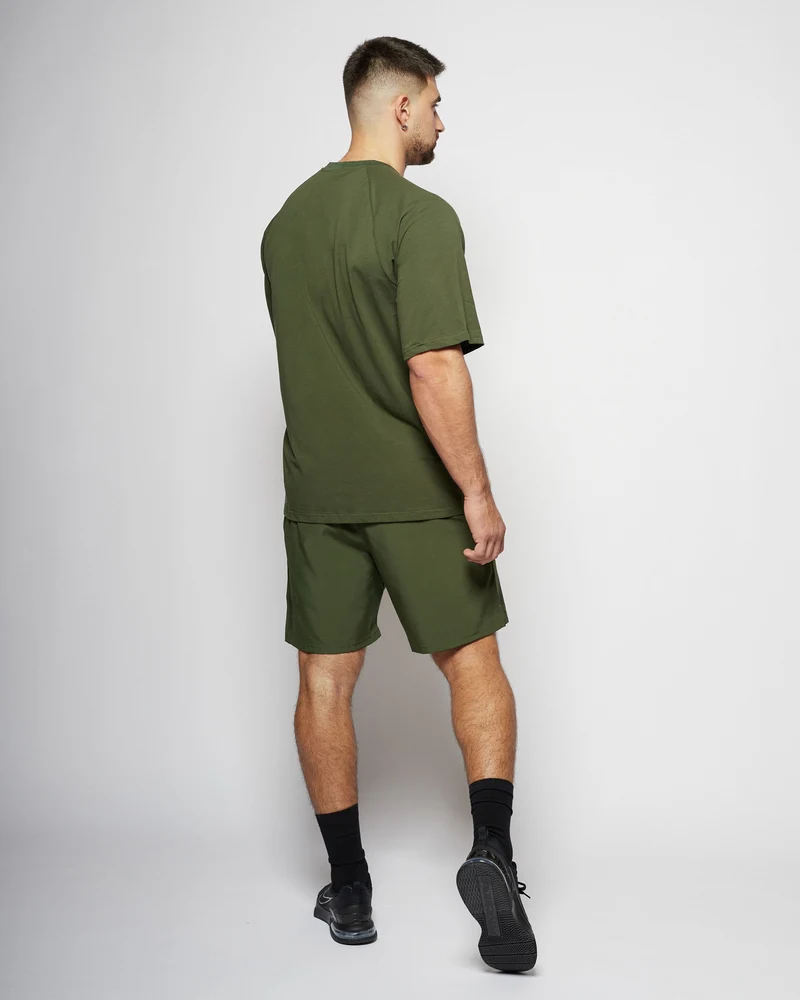 Apes Basics Light Woven shorts - Army Green