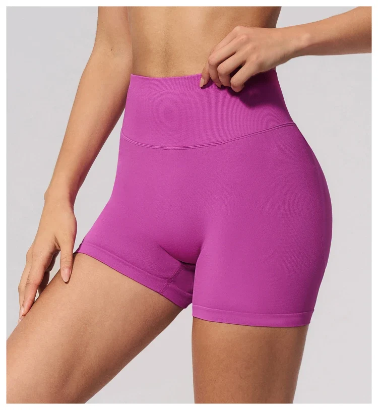 SPARK Seamless Fitness Shorts 3 Inch Scrunch Butt Yoga Shorts for Women ZC3597