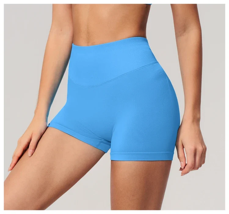 SPARK Seamless Fitness Shorts 3 Inch Scrunch Butt Yoga Shorts for Women ZC3597