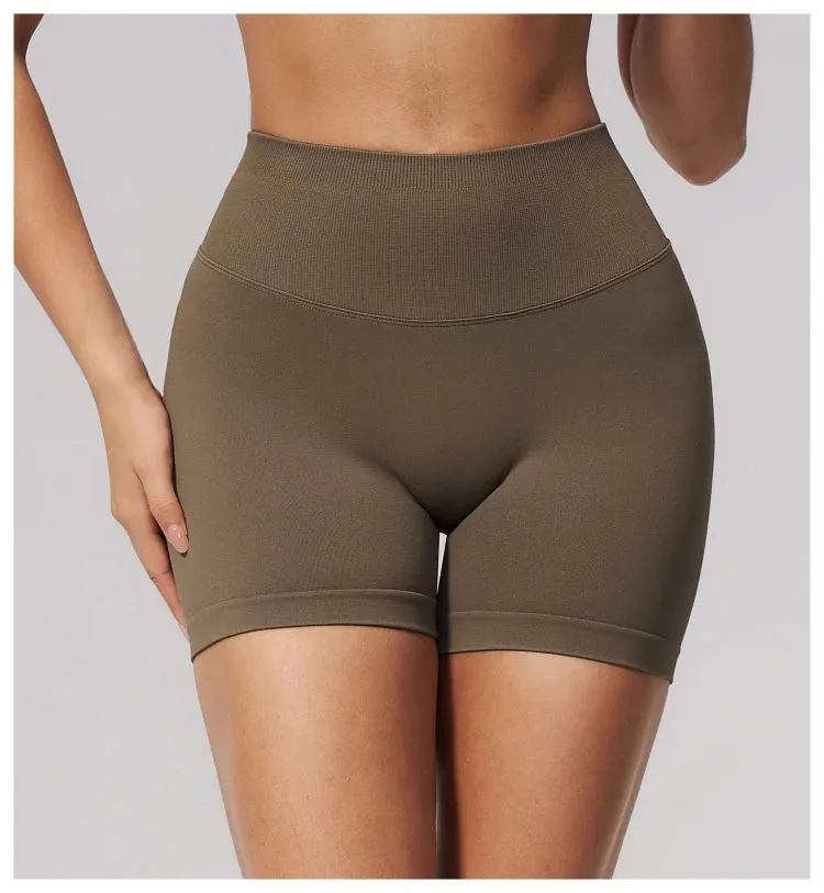 SPARK Seamless Fitness Shorts 3 Inch Scrunch Butt Yoga Shorts for Women ZC3597