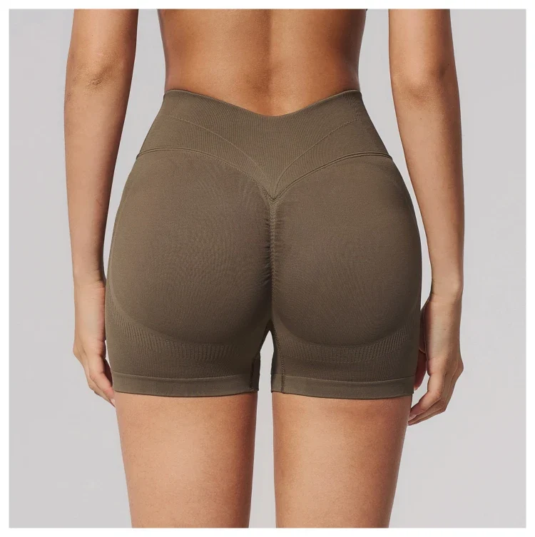 SPARK Seamless Fitness Shorts 3 Inch Scrunch Butt Yoga Shorts for Women ZC3597