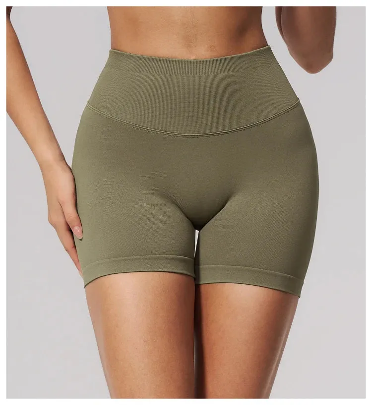 SPARK Seamless Fitness Shorts 3 Inch Scrunch Butt Yoga Shorts for Women ZC3597
