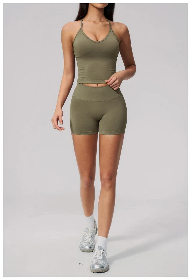 SPARK Seamless Fitness Shorts 3 Inch Scrunch Butt Yoga Shorts for Women ZC3597
