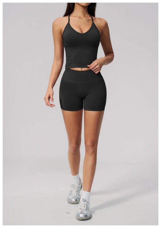 SPARK Seamless Fitness Shorts 3 Inch Scrunch Butt Yoga Shorts for Women ZC3597