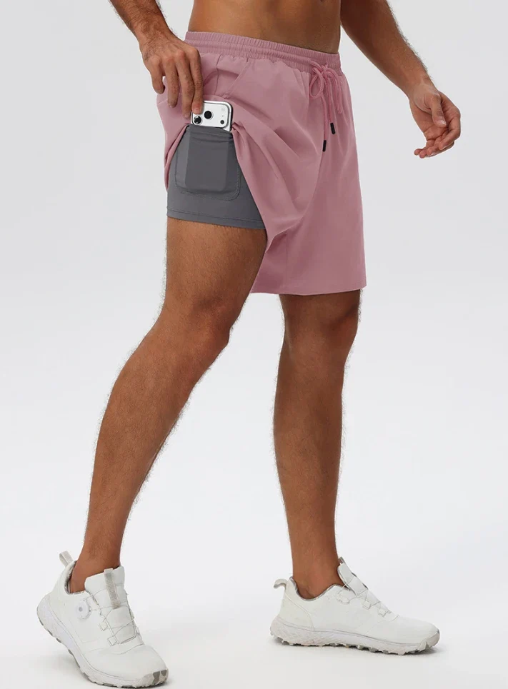SPARK Men's Summer Fitness Sport Shorts YEL61450