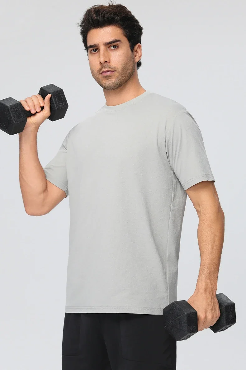 SPARK Men's Loose Fit Casual Sport Quick-drying T-shirt YEL61203