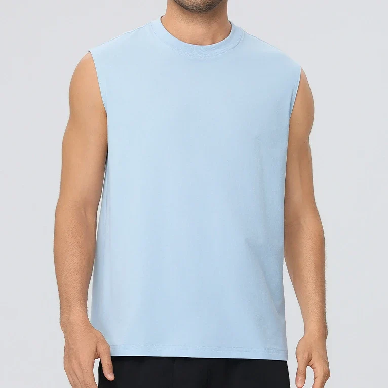 SPARK Men's Loose Fit Muscle Sports Tank Top YEL61145