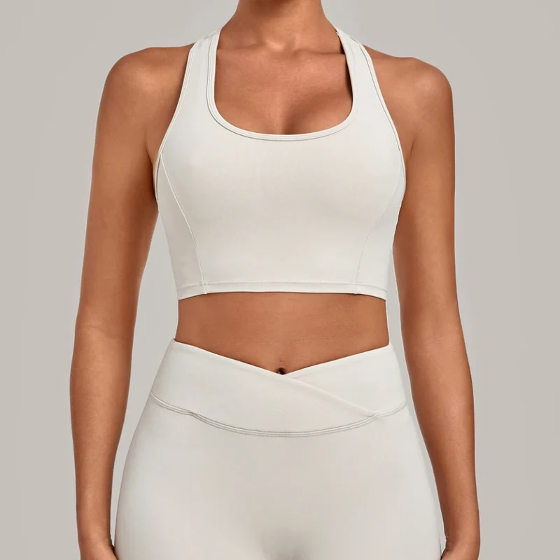 SPARK Women's Breathable Racerback Yoga Gym Bra QS5293