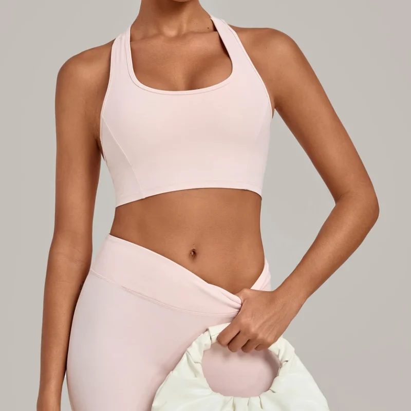 SPARK Women's Breathable Racerback Yoga Gym Bra QS5293