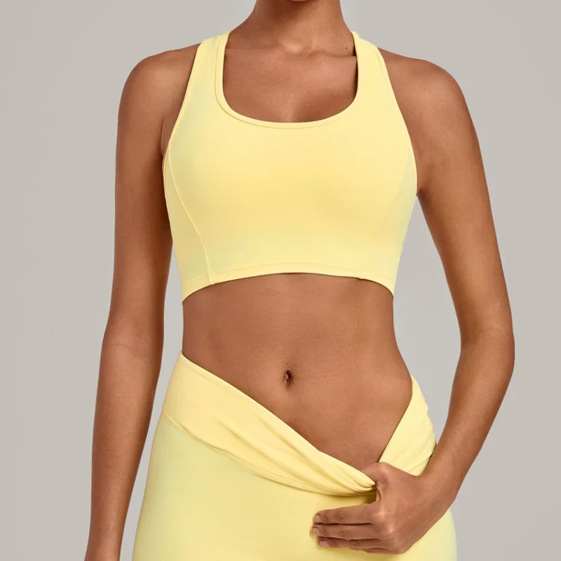 SPARK Women's Breathable Racerback Yoga Gym Bra QS5293