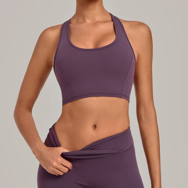 SPARK Women's Breathable Racerback Yoga Gym Bra QS5293