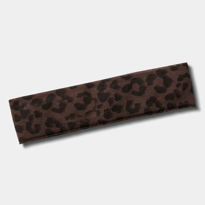 SPARK Seamless Leopard-print Yoga Fitness Headband RXW3006-2