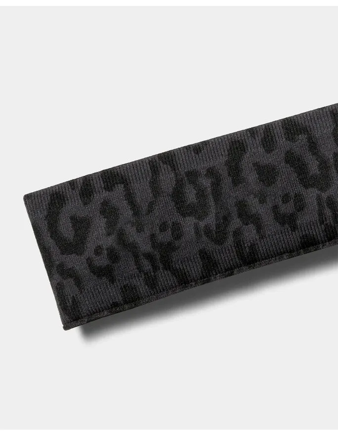 SPARK Seamless Leopard-print Yoga Fitness Headband RXW3006-2