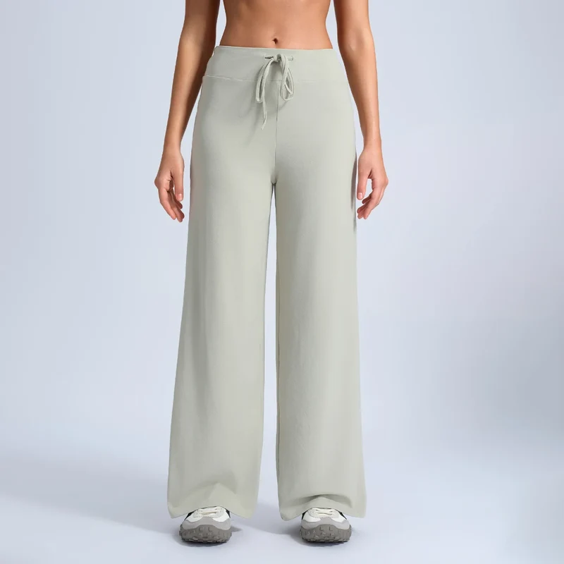 SPARK High Waisted Casual Straight Leg Yoga Pants for Women CY3673