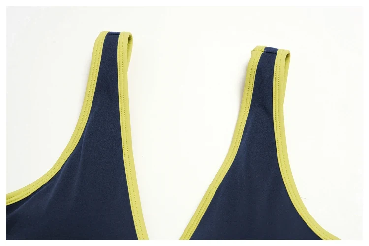 SPARK Chic Colorblock Yoga Workout Sports Bra ZC3588