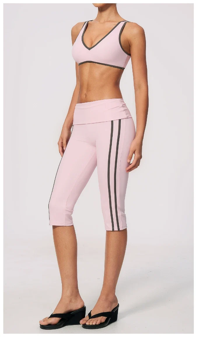 SPARK Chic Colorblock Yoga Workout Sports Bra ZC3588