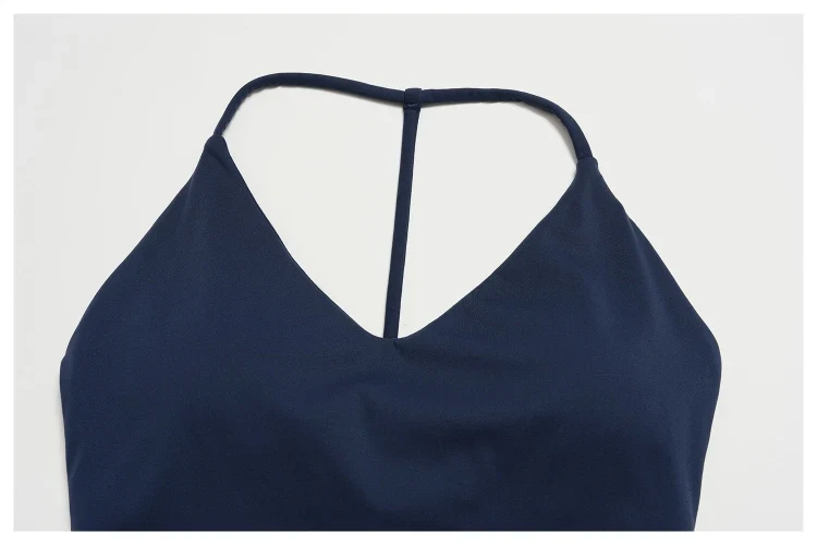 SPARK Women's Halter-Neck I-shaped Back Yoga Fitness Tank Top ZC3588