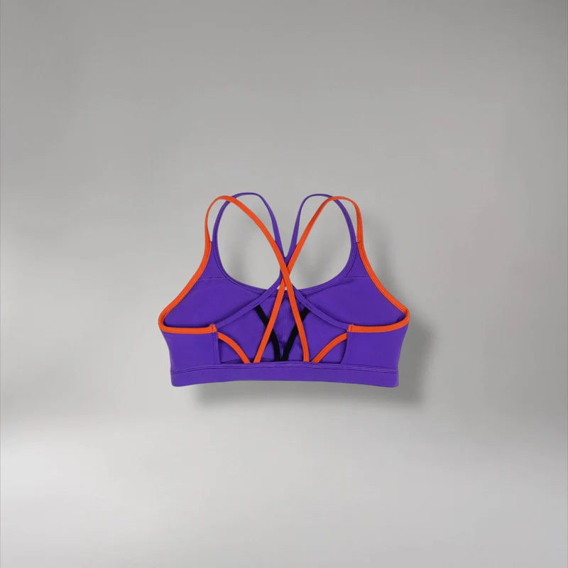 Apes Essentials Laces Bra Indigo/Orange