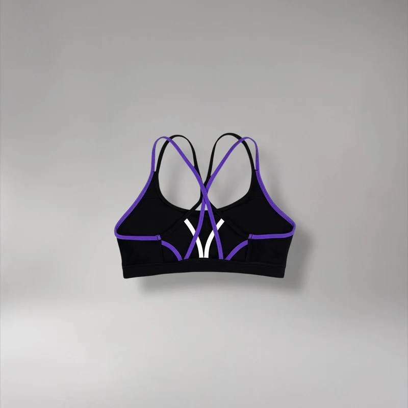 Apes Essentials Laces Bra Black/Indigo