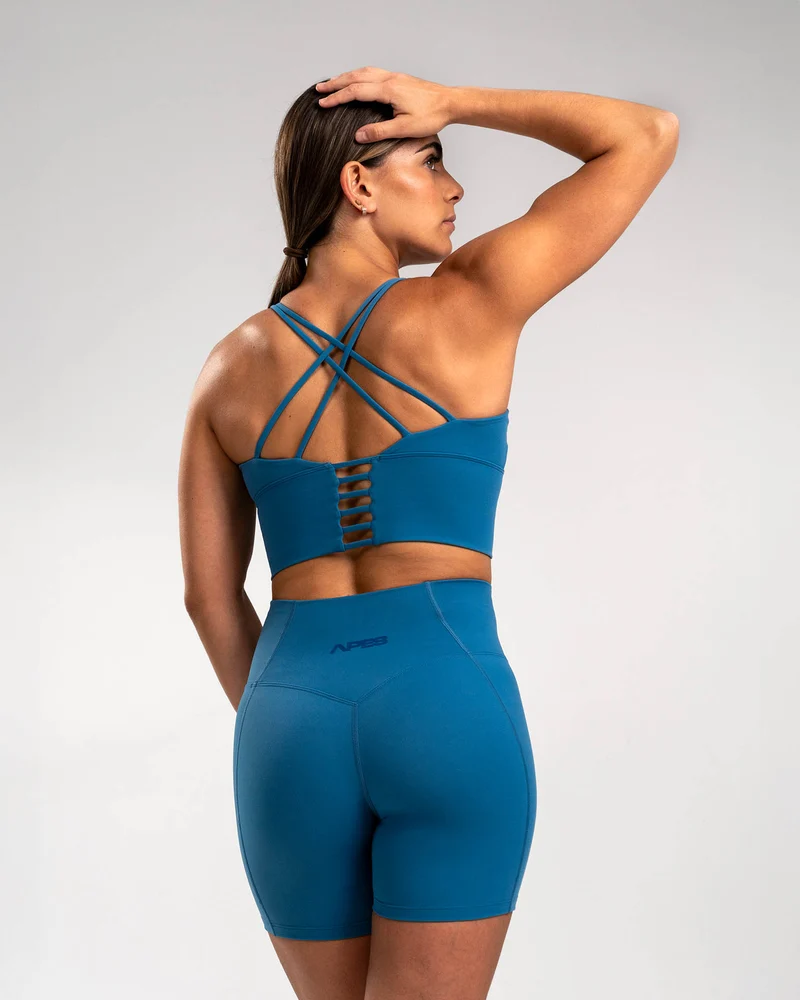 Apes Essentials Corset Bra Teal
