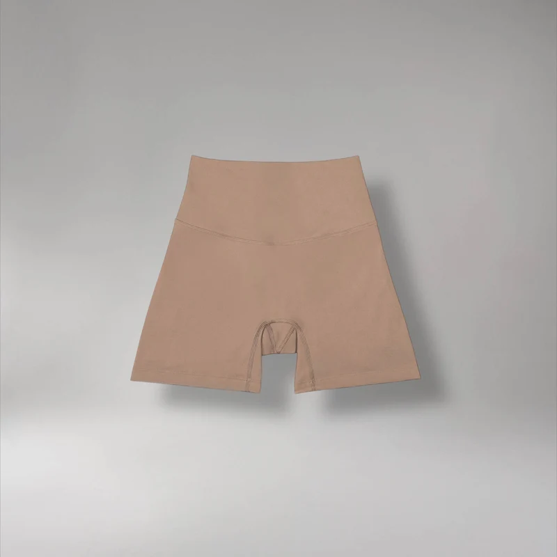 Apes Essentials Biker Shorts Taupe