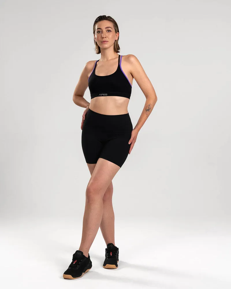 Apes Essentials Biker Shorts Black