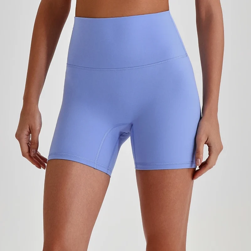 SPARK Women’s Naked-Feel High-Waisted Athletic Cycling Fitness Shorts LQ4073