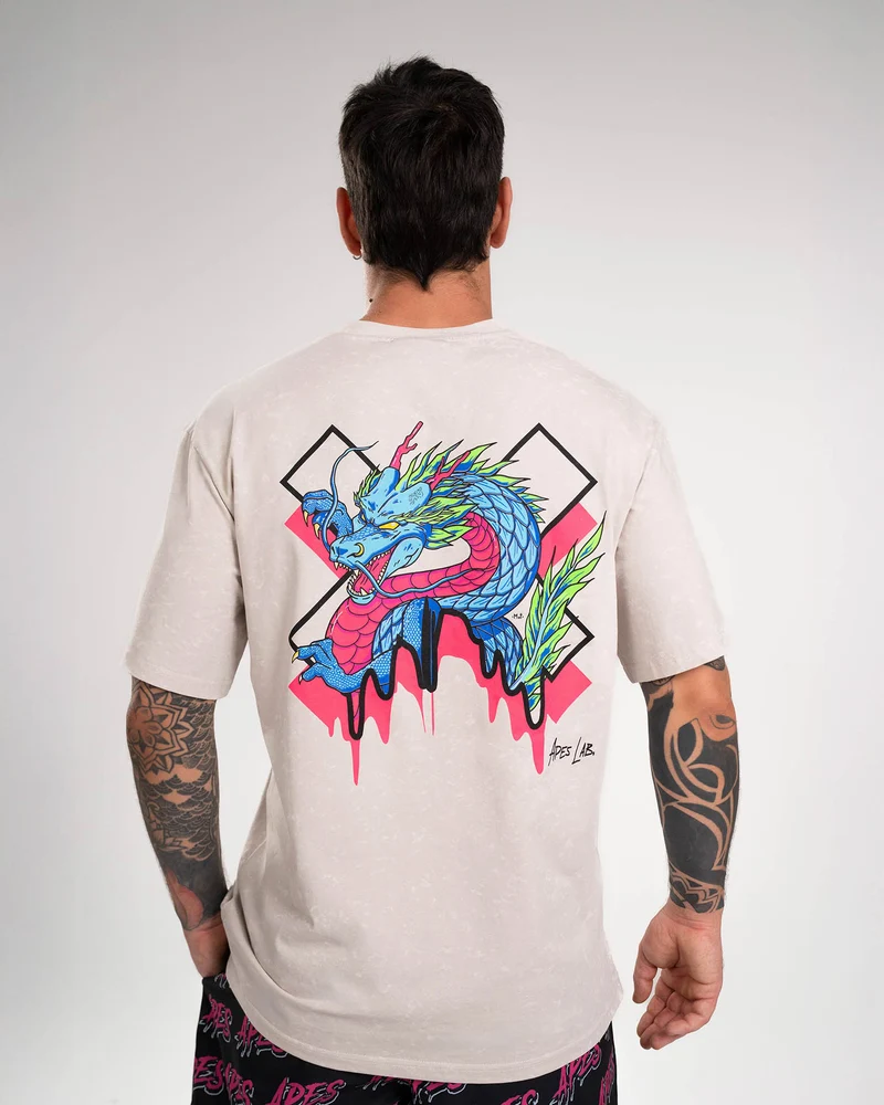 T-shirt Oversize Apes Lab. Dragon