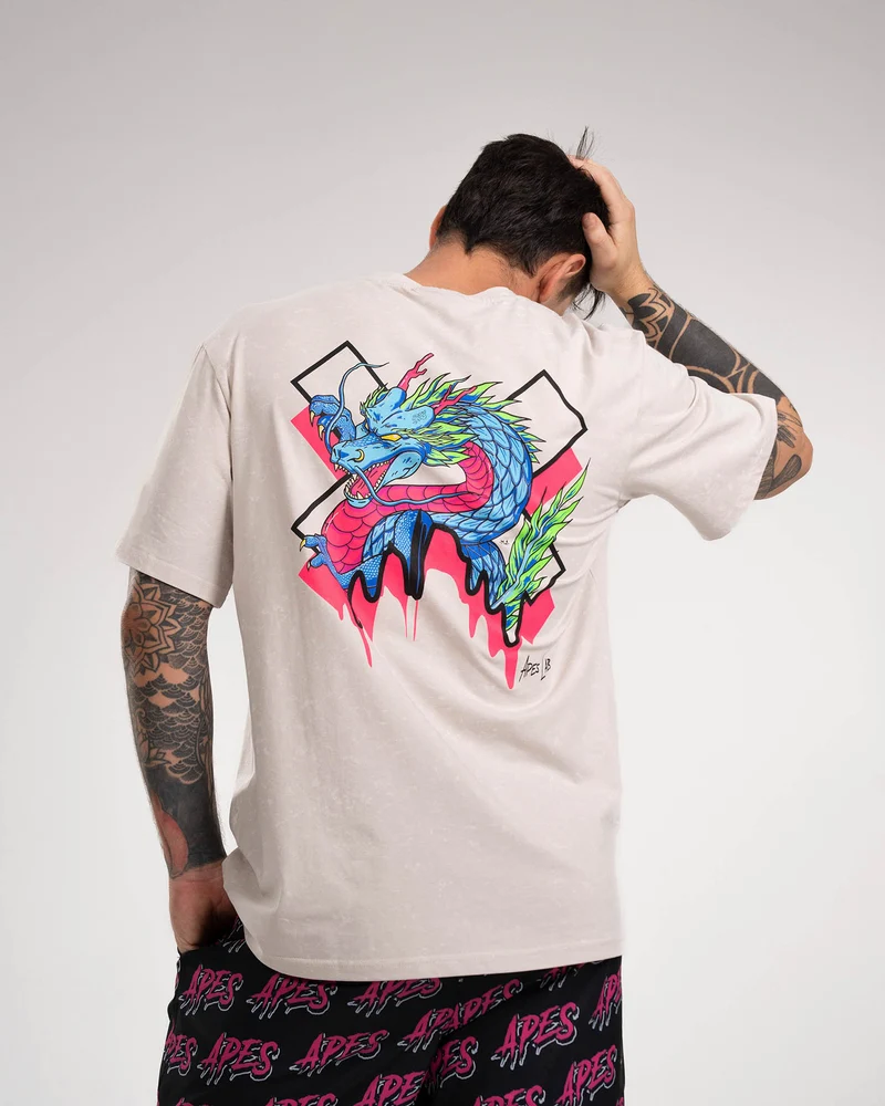 T-shirt Oversize Apes Lab. Dragon