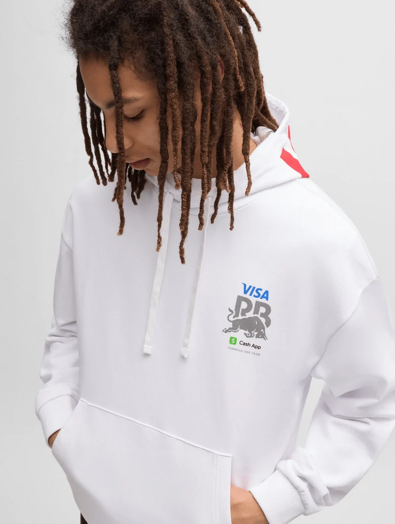 Visa Cash App Racing Bulls Blur Hoodie