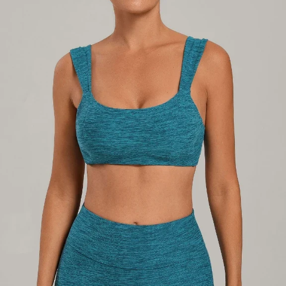 SPARK Women's Irregular Straps Yoga Sport Bra QS10412