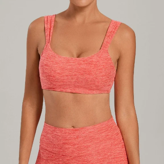 SPARK Women's Irregular Straps Yoga Sport Bra QS10412