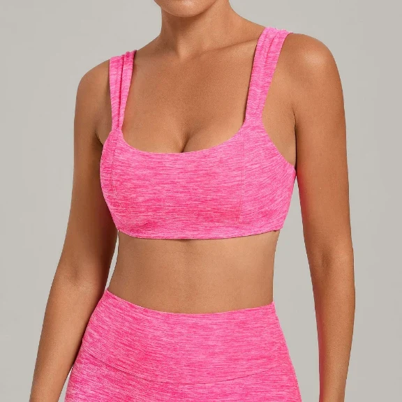 SPARK Women's Irregular Straps Yoga Sport Bra QS10412