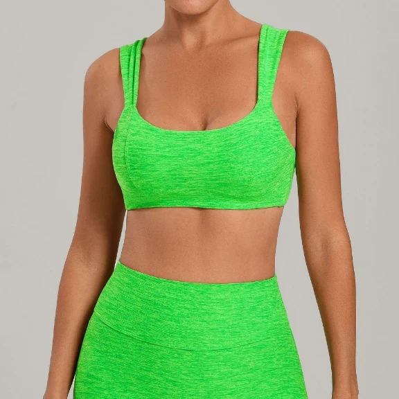SPARK Women's Irregular Straps Yoga Sport Bra QS10412