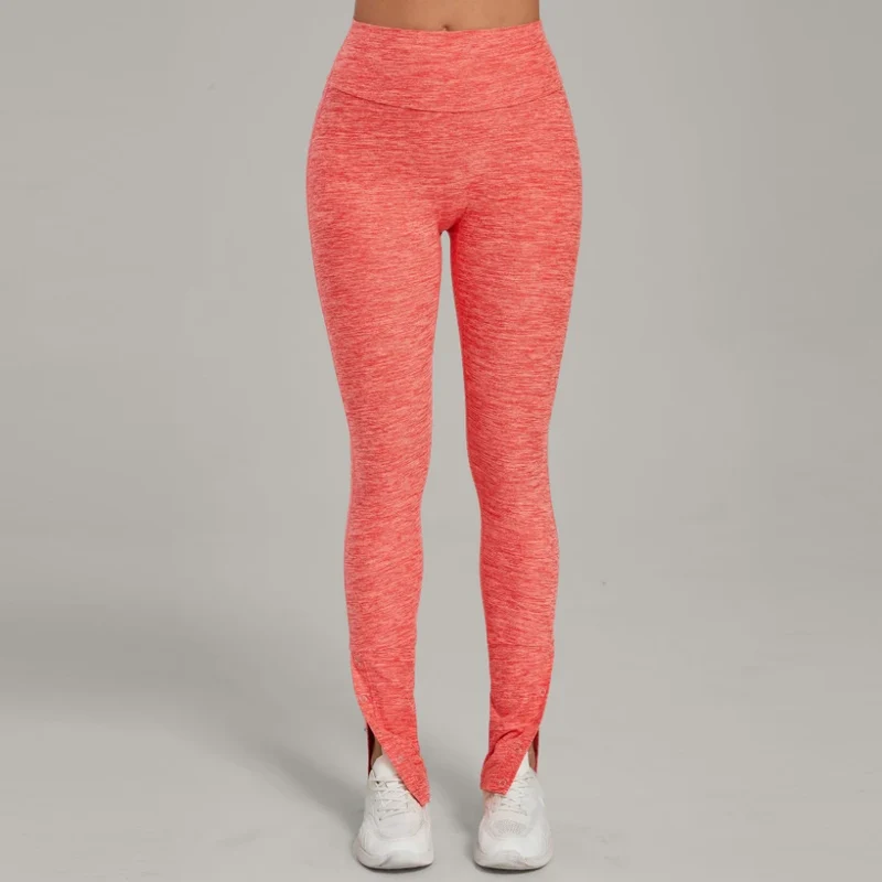 SPARK High Waist Slightly Flared Casual Athletic Pants QS29082
