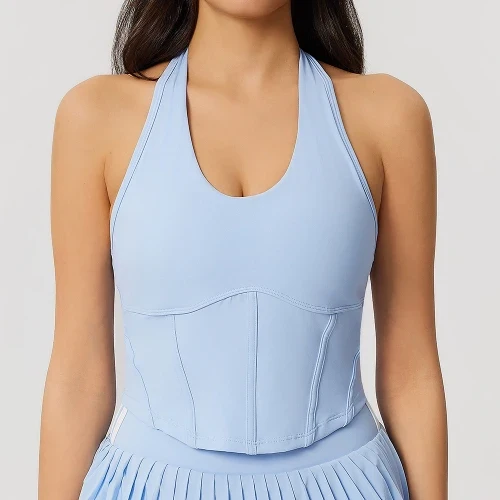 SPARK Halter Slim Tummy Control Yoga Fitness Tank Top CTY2171