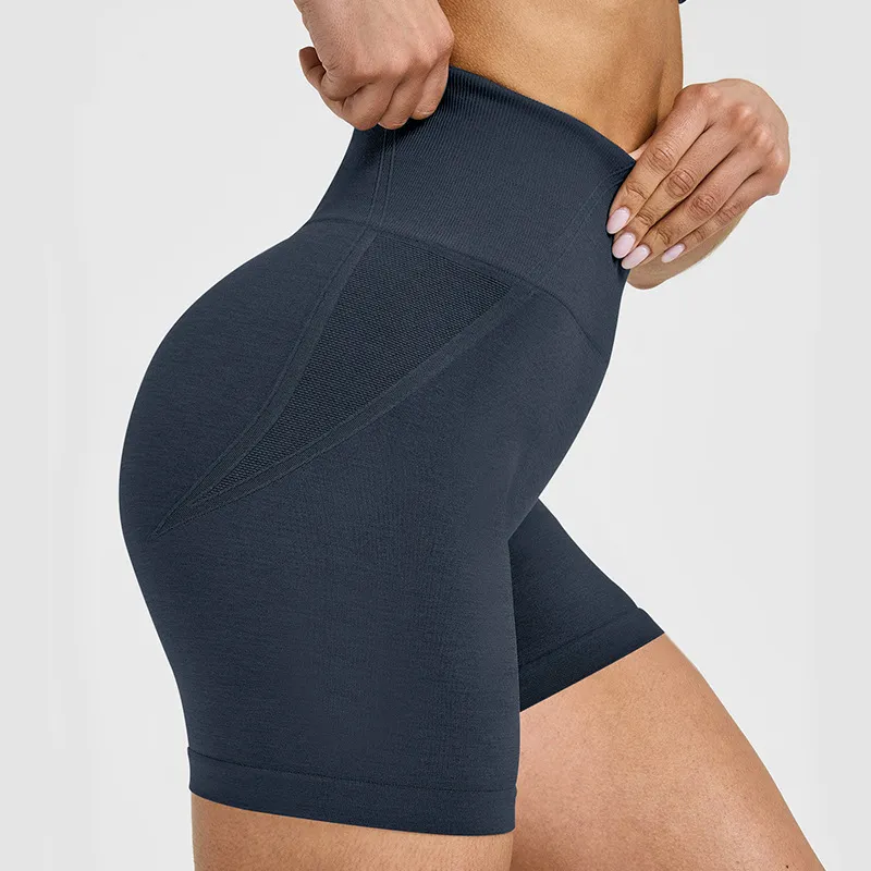 SPARK Seamless High Waist Hip Lift Yoga Cycling Shorts RX6017