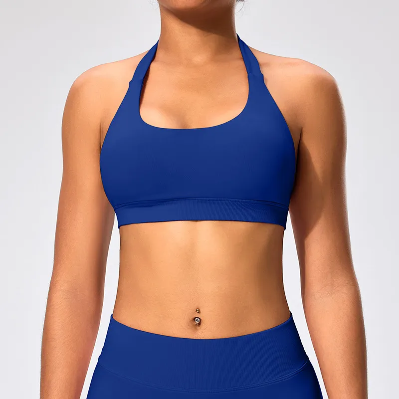 SPARK Seamless Halter Neck Yoga Fitness Bra RX2376