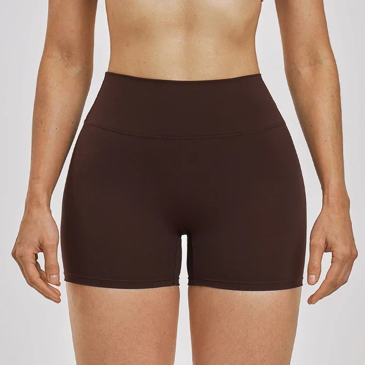 SPARK Women's Naked-Feel High Waist Yoga Shorts ZC9300