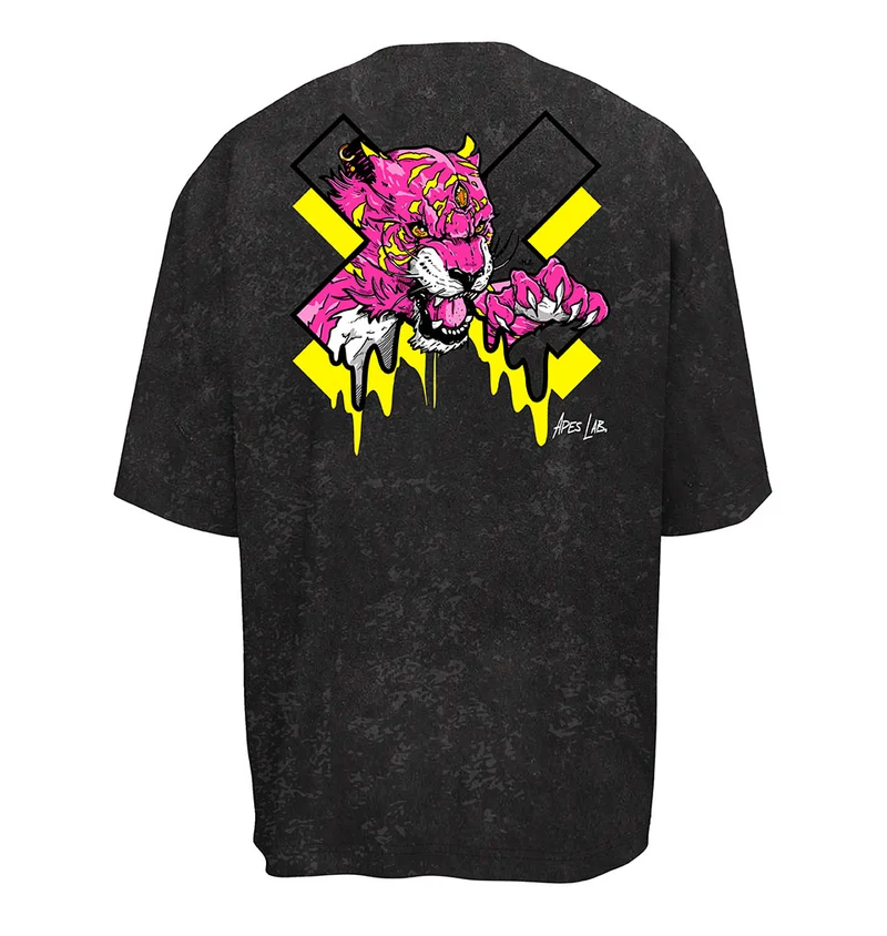 T-shirt Oversize Apes Lab. Tiger