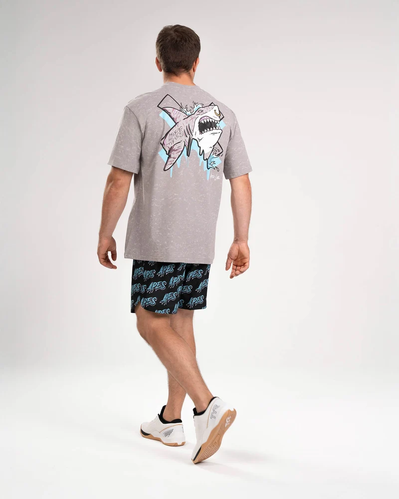 T-shirt Oversize Apes Lab. Shark