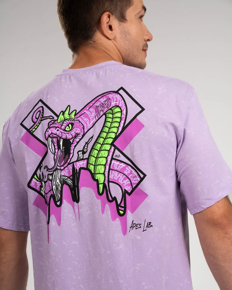T-shirt Oversize Apes Lab. Snake