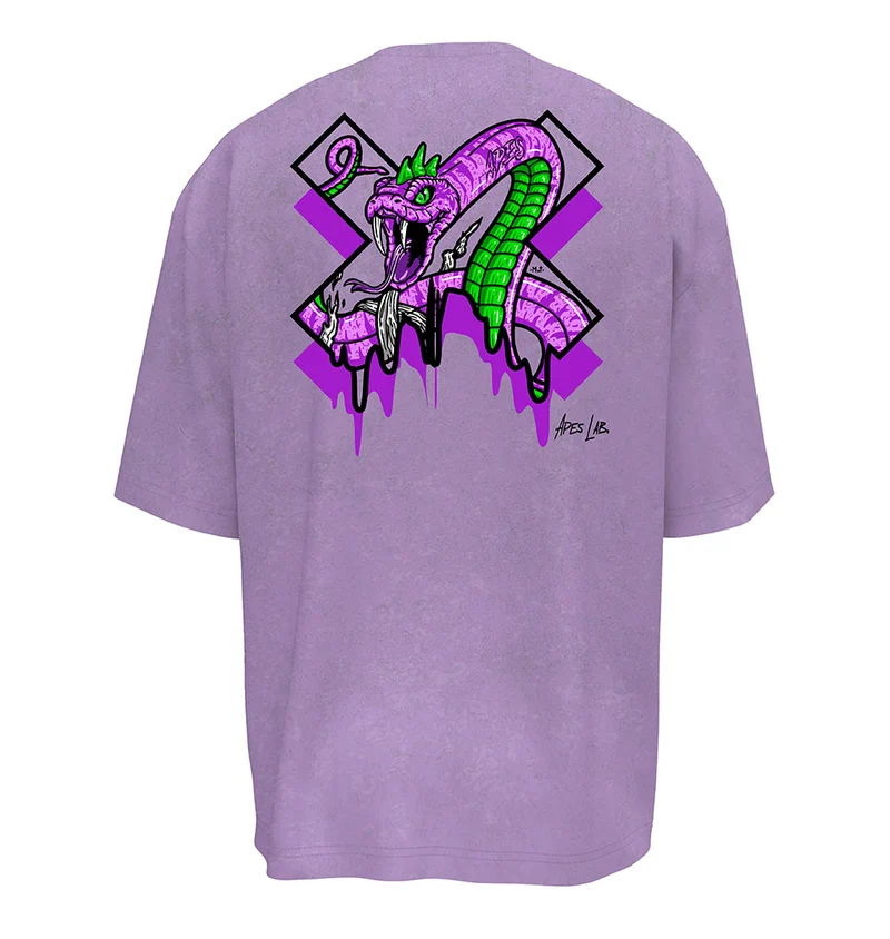 T-shirt Oversize Apes Lab. Snake