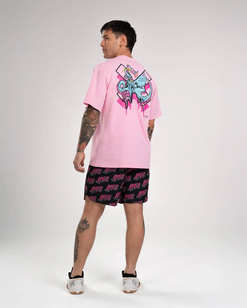 T-shirt Oversize Apes Lab. Octopus