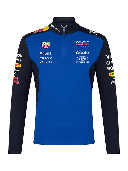 Oracle Red Bull Racing Replica Half-Zip Sweatshirt