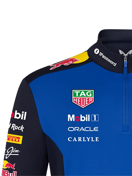 Oracle Red Bull Racing Replica Half-Zip Sweatshirt