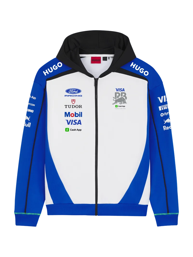 Visa Cash App Racing Bulls Replica Zip Hoodie