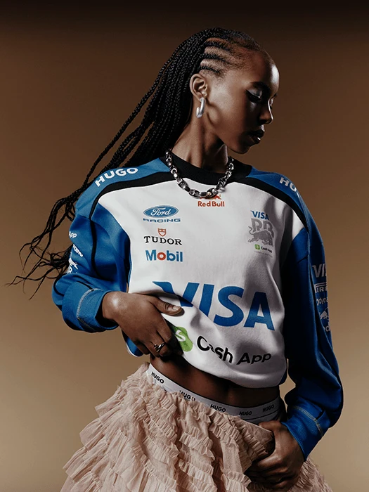 Visa Cash App Racing Bulls Replica Crewneck