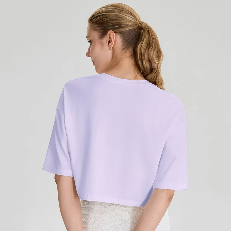 SPARK New Spring Summer Women's Modal Yoga T-Shirt YEL52248