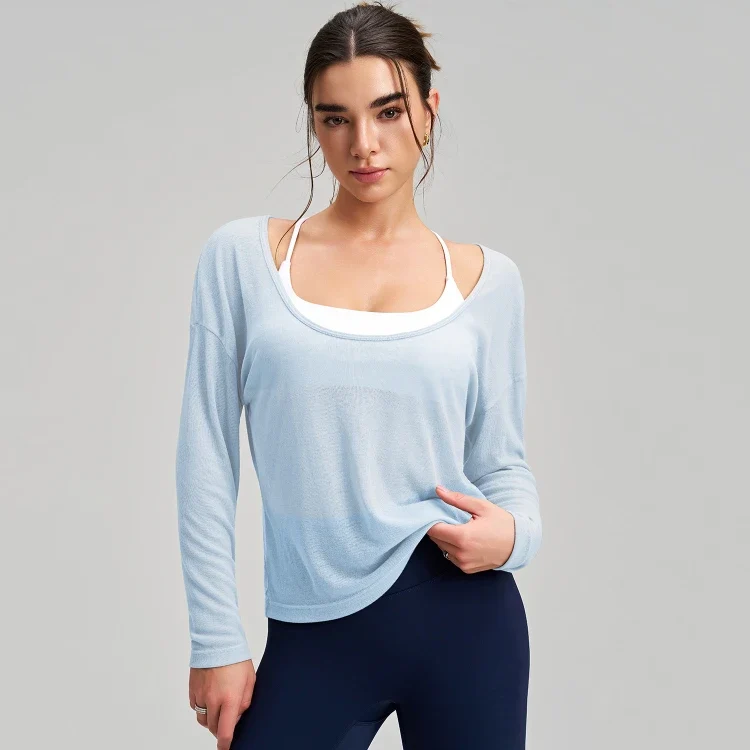 SPARK Women's Breathable Athletic Fitness Smock RQ7417